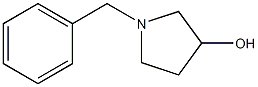 N-苄基-3-羟基吡咯烷结构式