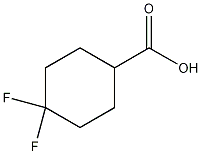 4,4-二氟环己基甲酸结构式