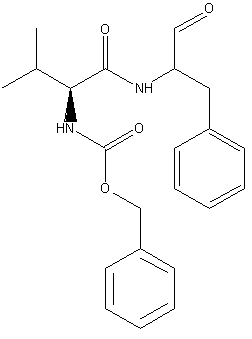 钙蛋白酶抑制剂III结构式