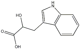 3-吲哚-乳酸结构式