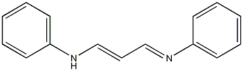 3-丙烯醛缩苯胺结构式