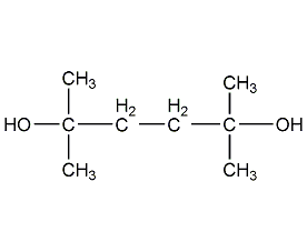 2,5-二甲基-2,5-己二醇结构式