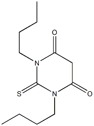 1,3-二丁基-2-硫代巴比妥酸结构式
