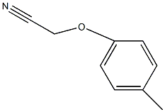 4-甲基苯氧基乙腈结构式