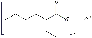 2-乙基己酸钴(II)结构式