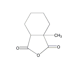 甲基六氢苯酐结构式