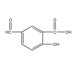 5-甲酰水杨酸结构式