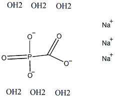 膦甲酸钠结构式