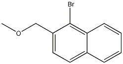 1-溴-2-甲氧基甲基萘结构式