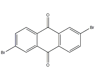 2,6-二溴蒽醌结构式