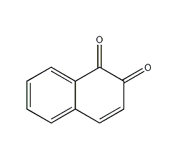 1,2-萘醌结构式