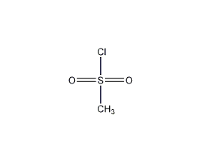 甲磺酰氯结构式