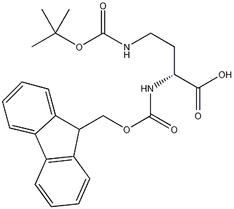 N-α-(9-Fluorenylmethyloxycarbonyl)-N-β-t-butyloxycarbonyl-D-2,4-diaminobutyric acid