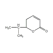 6-甲基-2-辛烯-5-内酯结构式
