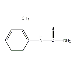 邻甲苯基硫脲结构式