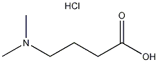 4-二甲氨基酪酸盐酸盐结构式