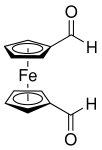 1,1-二甲醛基二戊铁结构式