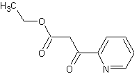 皮考林乙酸乙酯结构式