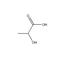 DL-乳酸结构式