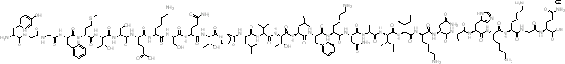 β－内啡肽结构式