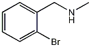 (2-溴苄基)甲基胺结构式