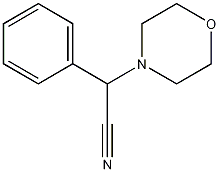 α-(4-吗啉)苯乙腈结构式