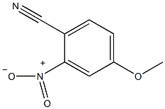 4-甲氧基-2-硝基苯甲腈结构式