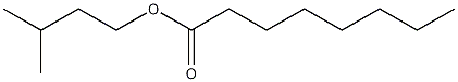 n-辛酸异戊酯结构式