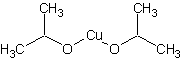 异丙醇铜(II)结构式