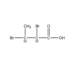 2,3-二溴丁酸结构式