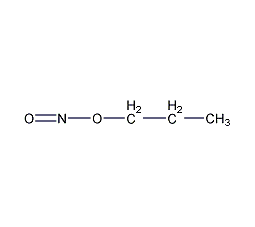 亚硝酸正丙酯结构式