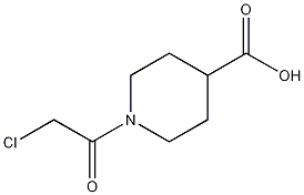 N-氯乙酰异六氢烟碱酸结构式