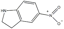 5-硝基二氢吲哚结构式
