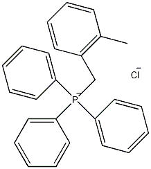 (2-甲基苄基)三苯基氯化膦结构式