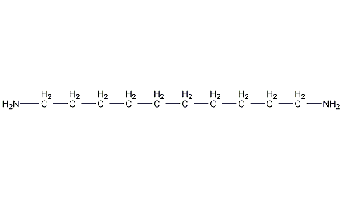 1,10-二氨基癸烷结构式