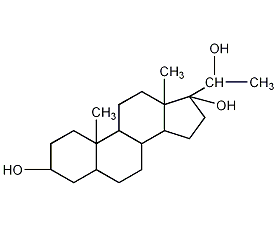 5β-Pregnane-3α,17α,20β-triol