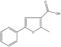 2-甲基-5-苯基呋喃-3-羧酸结构式