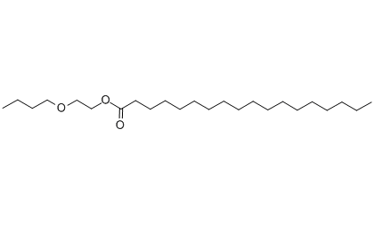 十八烷酸-2-丁氧乙酯结构式