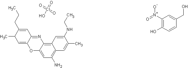 4-羟基-3-硝基苄醇结构式