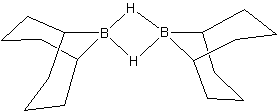 9-硼二环(3.3.1)壬烷结构式