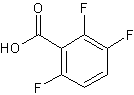 2,3,6-三氟苯甲酸结构式