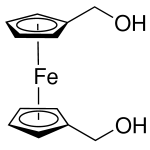 1,1-二甲醇二戊铁结构式
