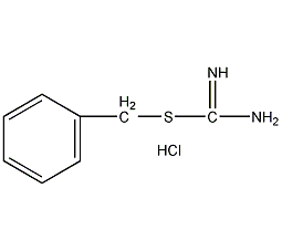 S-苄基氯化异硫脲结构式