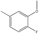 2-氟-5-甲基苯甲醚结构式