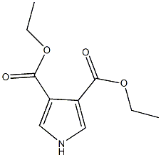 3,4-吡咯二羧酸二乙酯结构式