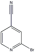 2-溴-4-氰基吡啶结构式