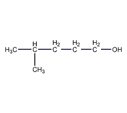 4-甲基-1-戊醇结构式