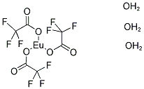 三氟乙酸铕(III)三水结构式