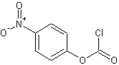 对硝基苯氯甲酸酯结构式