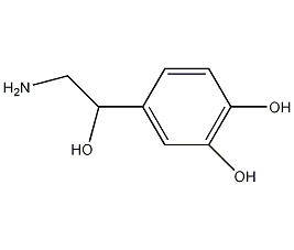 DL-去甲肾上腺素结构式